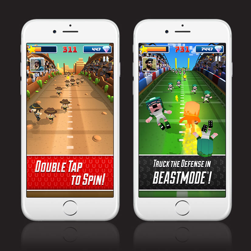 Blocky BEASTMODE® Football