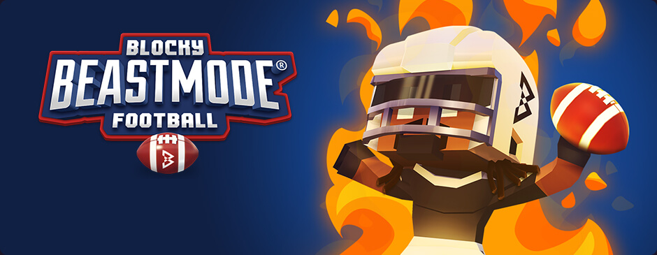 Blocky BEASTMODE® Football