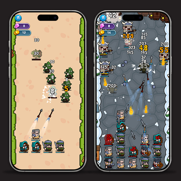 Drop & Merge Fight!