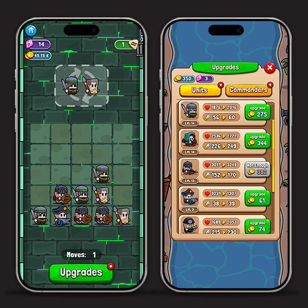 Drop & Merge Fight!