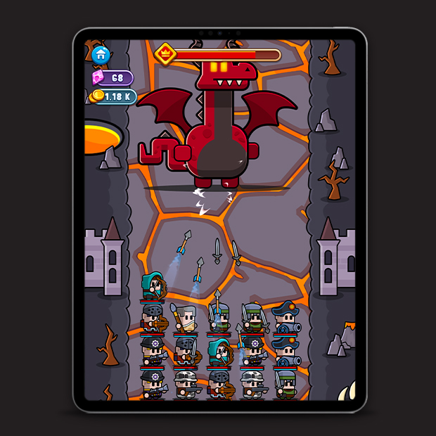 Drop & Merge Fight!